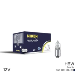 Niken uyumlu 12V H6W Ampul BAx9S 10 LU modelleri DRS Tuning'de. Kaliteli malzeme, hızlı kargo ve güvenli alışverişle hemen inceleyin.