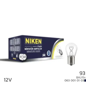 Niken uyumlu 12V 93 Ampul YT BAU15S 10 LU modelleri DRS Tuning'de. Kaliteli malzeme, hızlı kargo ve güvenli alışverişle hemen inceleyin.