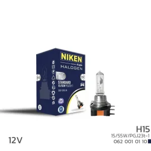 12V H15 15W/55W Halojen Ampul Pgj23T-1