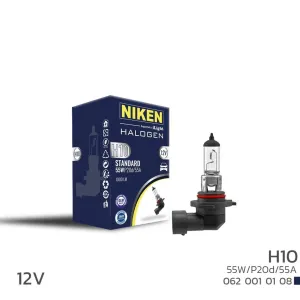 Niken uyumlu 12V H10 55W Halojen Ampul P20D/55A modelleri DRS Tuning'de. Kaliteli malzeme, hızlı kargo ve güvenli alışverişle hemen inceleyin.