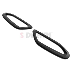 S-Dizayn Fiat Egea Siyah ABS Plastik Sinyal Çerçevesi 2 Prç. ABS Plastik Dolgulu 2015 Üzeri thumb 3