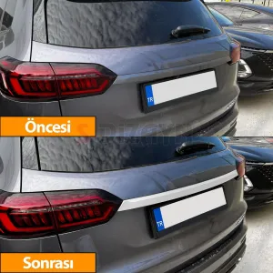 S-Dizayn Chery Tiggo 8 Pro Krom Bagaj Çıtası 2022 Üzeri thumb 5
