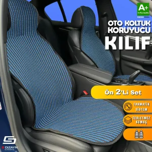 s-dizayn uyumlu Oto Koltuk Koruyucu Kılıf Çizgili Siyah Mavi Universal 2 Parça Ön A+ Kalite modelleri DRS Tuning'de. Kaliteli malzeme, hızlı kargo ve güvenli