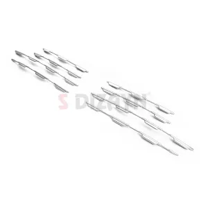 S-Dizayn Fiat Egea SD / HB Krom Ön Panjur Diamond Model 8 Prç 2020 Üzeri thumb 3