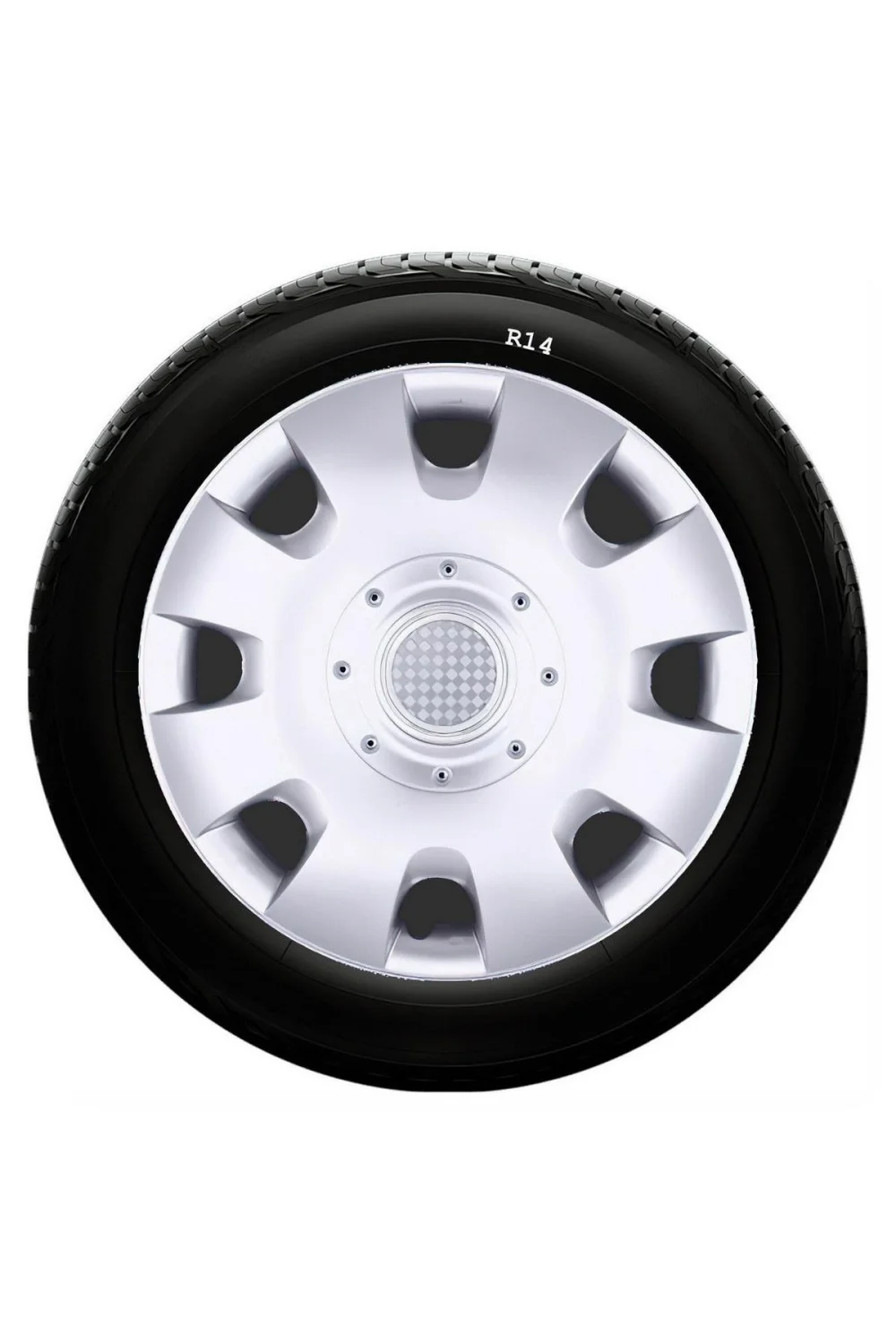 Seat Uyumlu 14 Inc Kırılmaz SKS Jant Kapağı 1 Takım 4 Adet No:209