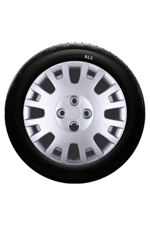 Peugeot Uyumlu 15 Inc Kırılmaz Sks Jant Kapağı 1 Takım 4 Adet No:322