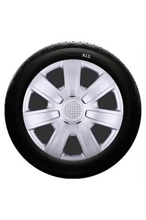 Opel Uyumlu 15 Inc Kırılmaz SKS Jant Kapağı 1 Takım 4 Adet No:325 thumb 1