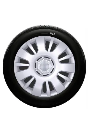 Opel Uyumlu 15 Inc Kırılmaz SKS Jant Kapağı 1 Takım 4 Adet No:312 thumb 1