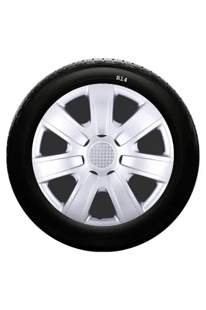 Opel Uyumlu 14 Inç Kırılmaz SKS Jant Kapağı 1 Takım 4 Adet No:224 thumb 1