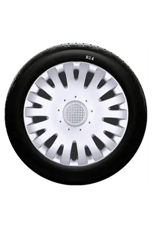 Opel Uyumlu 14 Inç Kırılmaz SKS Jant Kapağı 1 Takım 4 Adet No:211 thumb 1
