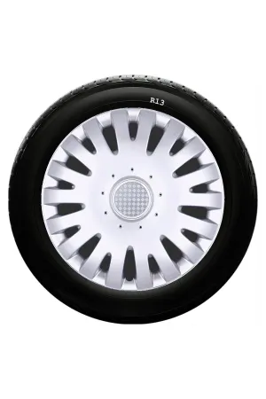 Opel Uyumlu 13 Inc Kırılmaz SKS Jant Kapağı 1 Takım 4 Adet No:108 thumb 1