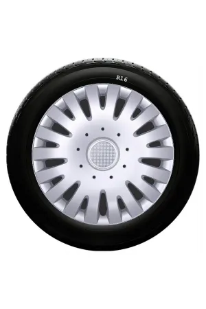 Nissan Uyumlu 16 Inc Kırılmaz SKS Jant Kapağı 1 Takım 4 Adet No:403 thumb 1