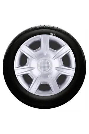 Nissan Uyumlu 15 Inç Kırılmaz SKS Jant Kapağı 1 Takım 4 Adet No:327 thumb 1