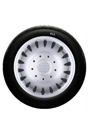 Nissan Uyumlu 15 Inc Kırılmaz SKS Jant Kapağı 1 Takım 4 Adet No:320 thumb 1