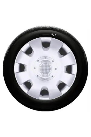 Nissan Uyumlu 15 Inc Kırılmaz SKS Jant Kapağı 1 Takım 4 Adet No:304 thumb 1