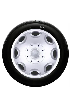Nissan Uyumlu 15 Inc Kırılmaz SKS Jant Kapağı 1 Takım 4 Adet No:300 thumb 1