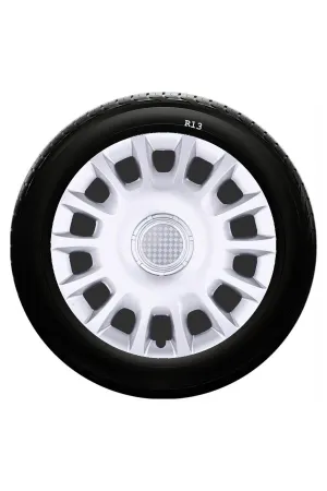 Nissan Uyumlu 13 Inc Kırılmaz SKS Jant Kapağı 1 Takım 4 Adet No:109 thumb 1