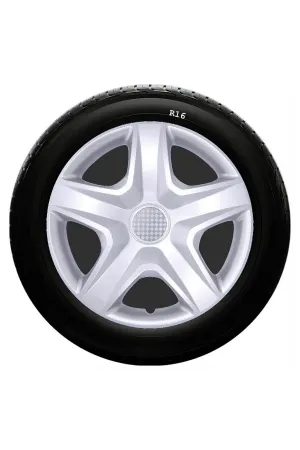 Mazda Uyumlu 16 Inç Kırılmaz SKS Jant Kapağı 1 Takım 4 Adet No:418 thumb 1