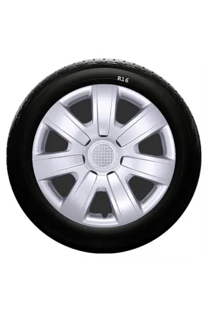Mazda Uyumlu 16 Inç Kırılmaz SKS Jant Kapağı 1 Takım 4 Adet No:415 thumb 1