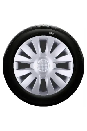 Mazda Uyumlu 15 Inç Kırılmaz SKS Jant Kapağı 1 Takım 4 Adet No:324 thumb 1