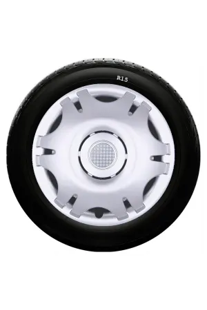 Mazda Uyumlu 15 Inç Kırılmaz SKS Jant Kapağı 1 Takım 4 Adet No:305 thumb 1