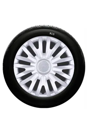 Mazda Uyumlu 15 Inc Kırılmaz SKS Jant Kapağı 1 Takım 4 Adet No:313 thumb 1