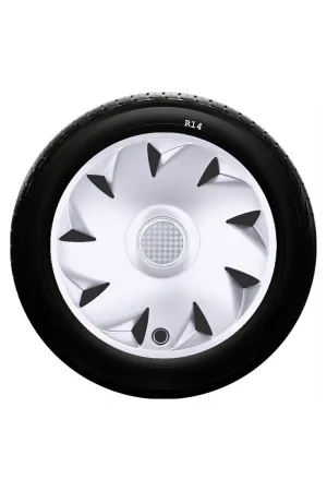 Mazda Uyumlu 14 Inc Kırılmaz SKS Jant Kapağı 1 Takım 4 Adet No:210 thumb 1