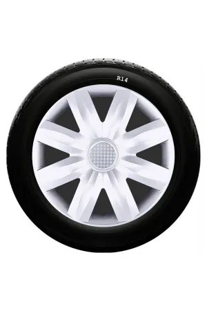 Lada Uyumlu 14 Inc Kırılmaz SKS Jant Kapağı 1 Takım 4 Adet No:221 thumb 1
