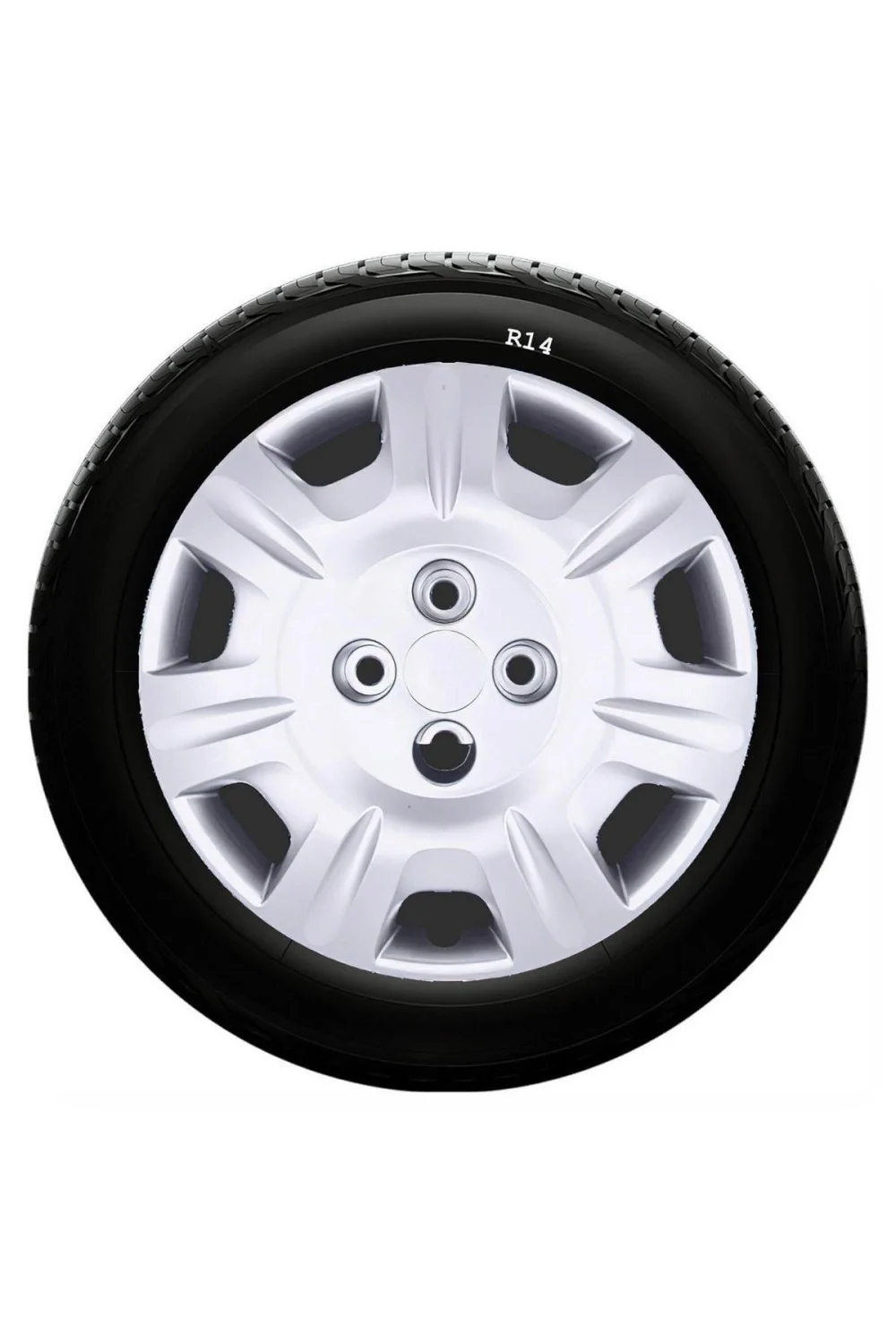 Hyundai Uyumlu 14 Inc Kırılmaz SKS Jant Kapağı 1 Takım 4 Adet No:220