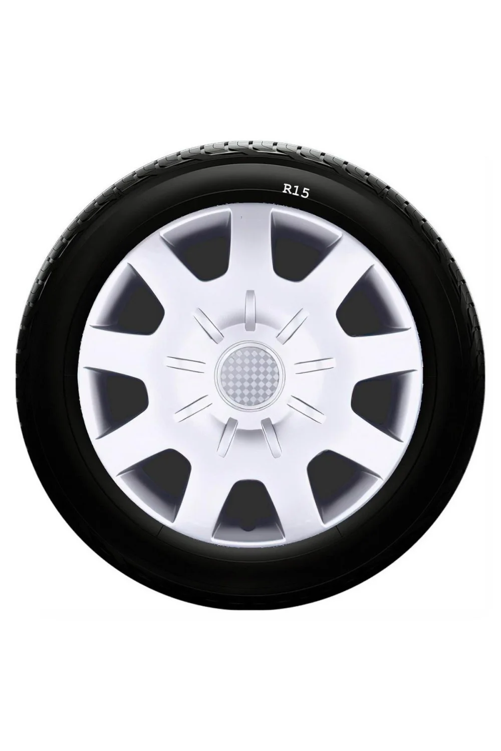 Ford Uyumlu 15 Inc Kırılmaz SKS Jant Kapağı 1 Takım 4 Adet No:314