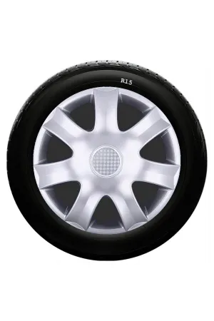 Chevrolet Uyumlu 15 Inç Kırılmaz SKS Jant Kapağı 1 Takım 4 Adet No:326 thumb 1