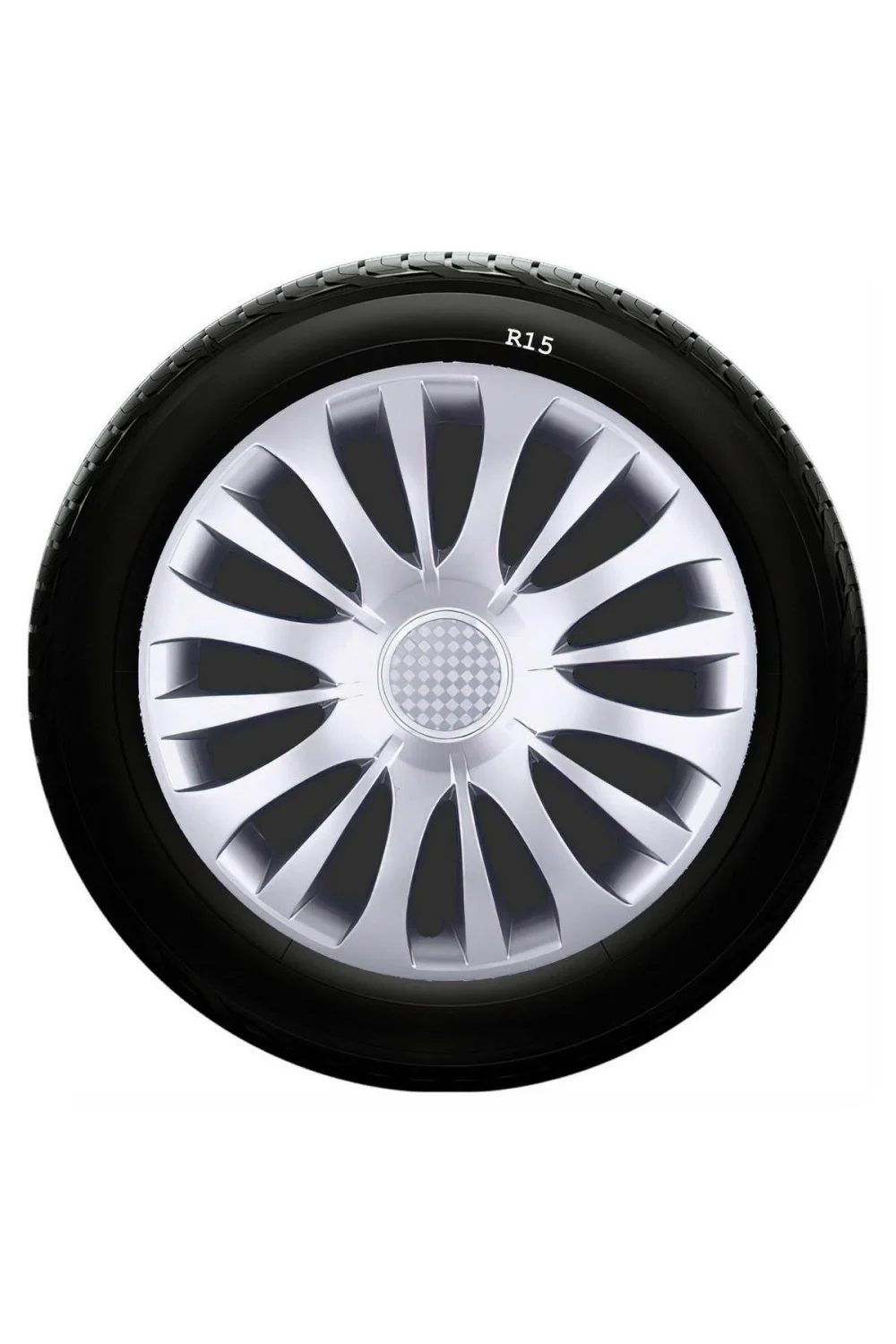 Chery Uyumlu 15 Inc Kırılmaz SKS Jant Kapağı 1 Takım 4 Adet No:329