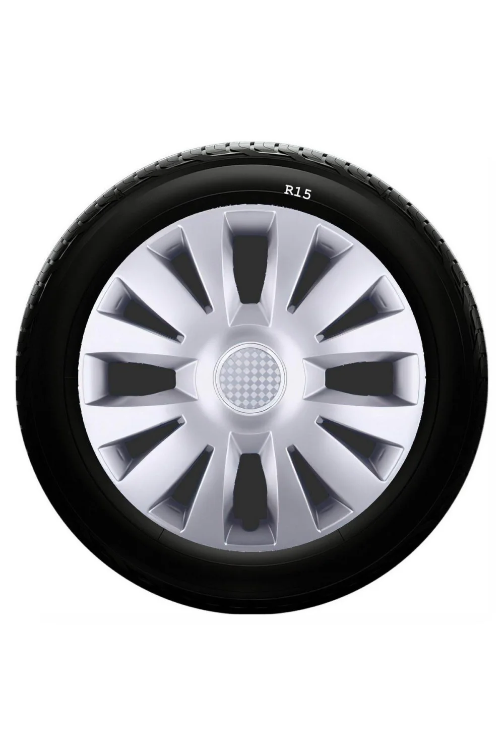 Alfa Romeo Uyumlu 15 Inç Kırılmaz SKS Jant Kapağı 1 Takım 4 Adet No:324