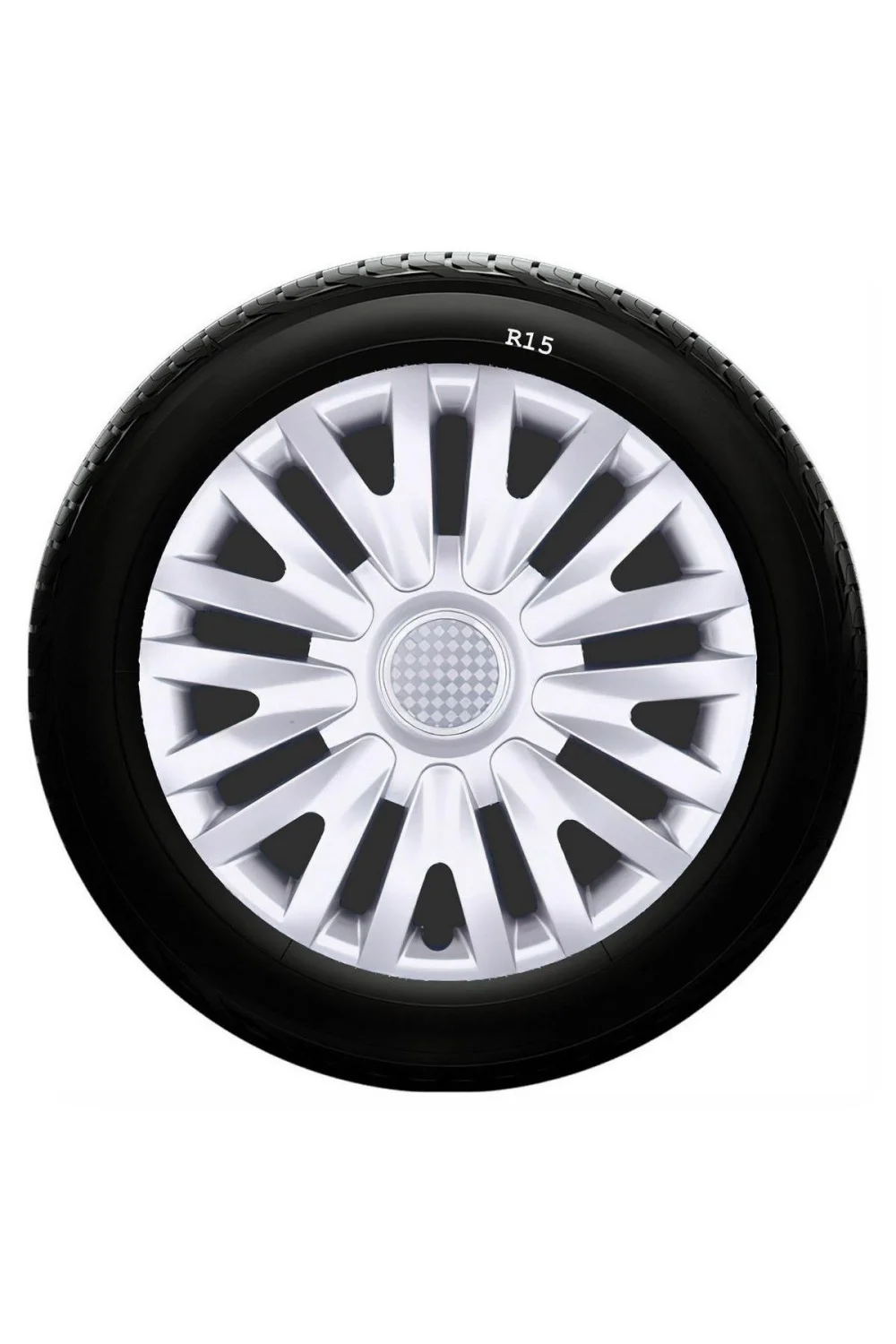 Alfa Romeo Uyumlu 15 Inc Kırılmaz SKS Jant Kapağı 1 Takım 4 Adet No:313