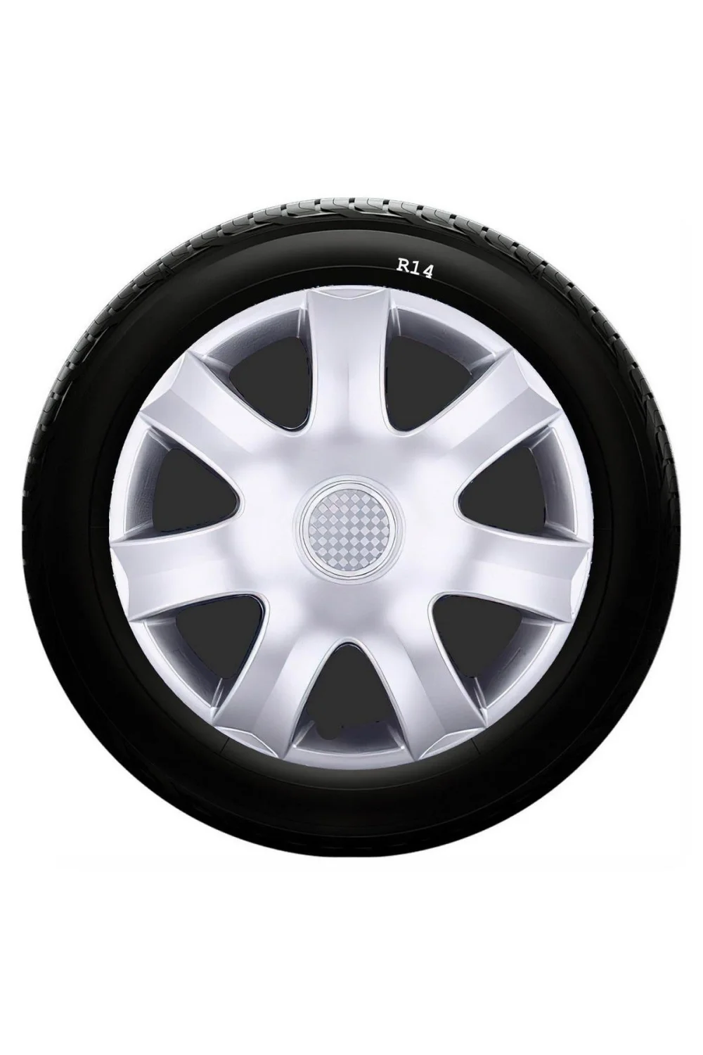Alfa Romeo Uyumlu 14 Inc Kırılmaz SKS Jant Kapağı 1 Takım 4 Adet No:223