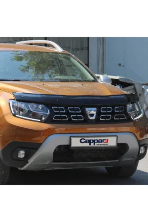 Cappafe Dacia Duster 2018 2019 2020 2021 2022 Ön Kaput Koruyucu Rüzgarlığı thumb 3