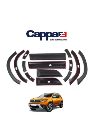 Cappafe Dacia Duster Kapı Çamurluk Dodik Seti 2018 2019 2020 2021 Komple Set thumb 4