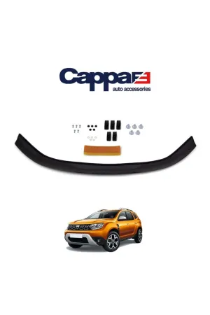Cappafe Dacia Duster Ön Kaput Koruyucu Rüzgarlığı 2018 Yılı Ve Sonrası thumb 2