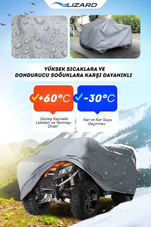 Cfmoto CFORCE 450L EPS Uyumlu Su Geçirmez  ATV Brandası thumb 2