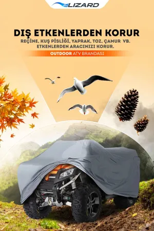 Cfmoto CFORCE 450L EPS Uyumlu Su Geçirmez  ATV Brandası thumb 4