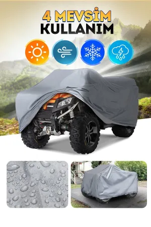 Kanuni ATV 150 S On Road Uyumlu Su Geçirmez  ATV Brandası thumb 1
