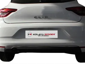 Renault Clio 5 Arka Tampon Çıtası Krom 2019 ve Sonrası thumb 2