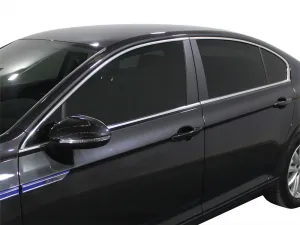 VW Passat B8.5 Cam Çerçevesi 8 Prç Krom 2019 ve Sonrası thumb 3