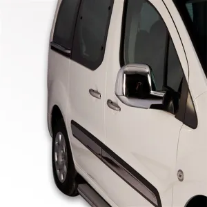 Peugeot Partner 1 Ayna Kapağı 2 Prç Abs Krom 1996-2008 thumb 2
