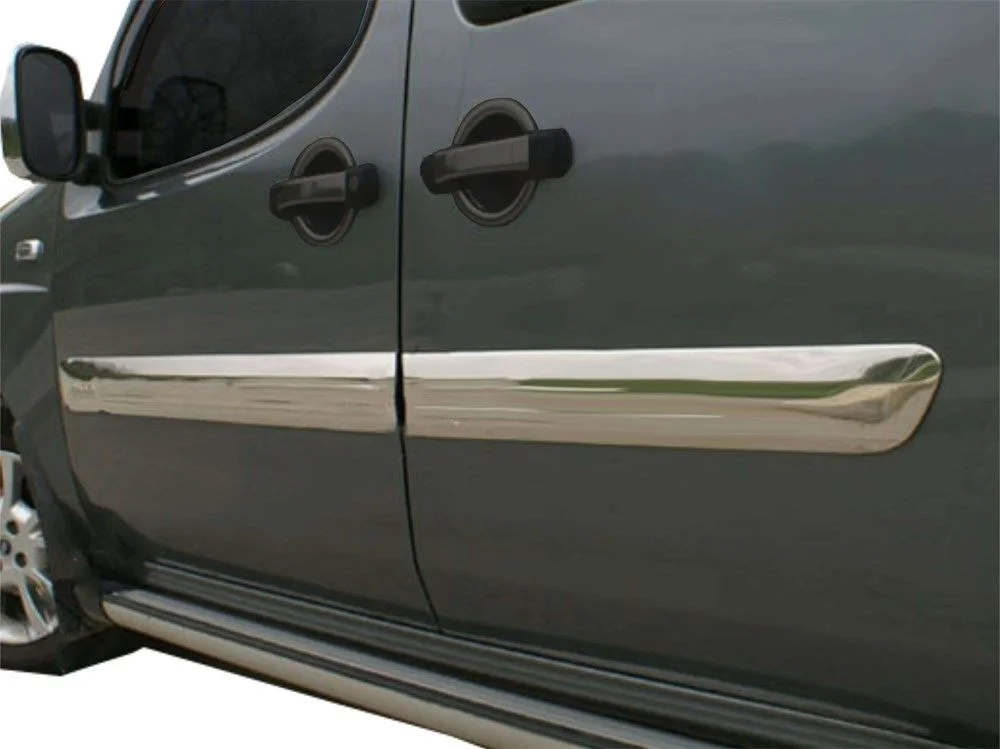 Fiat Doblo 1 Yan Kapı Çıtası 4 Prç Krom (Geniş) 2006-2010