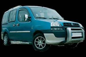 Fiat Doblo 1 Ayna Kapağı 2 Prç Abs Krom 2000-2010 thumb 2
