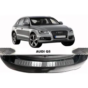 AUDI Q5 Arka Tampon Eşiği Krom Taşlı 2008 ve Sonrası thumb 4