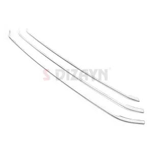 S-Dizayn Renault Express Krom Ön Tampon Çıtası 3 Prç 2021 Üzeri thumb 3