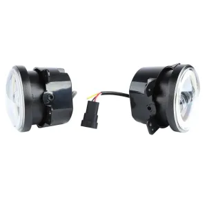 Offroad sis lambası beyaz-turuncu angelli set 4inç /  LASS373 thumb 2