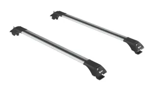 Turtle Kia Uyumlu Stonic (Oy) Suv -18 Tourmaline V1 Ara Atkı Gri Set 2'li thumb 1